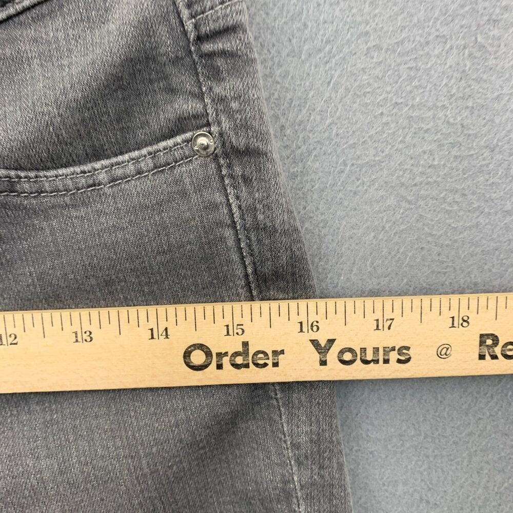 AG Adriano Goldshmied Jeans Size 27R Skinny Ankle Zip Gray Stretch 29X28 - Picture 9 of 16